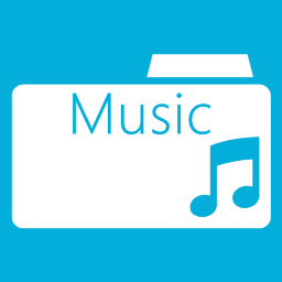 Folder Music Folder Icon 256x256 png